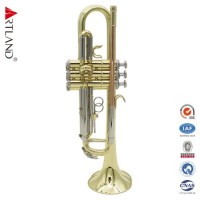 Tricolor Bb Trumpet (ATR4506GT) Gold Lacquer with Case