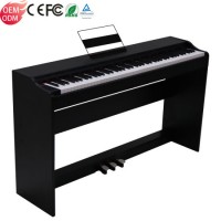 88 Keys Hammer Action Keyboard Weighted MIDI China Smart Electric Digital Piano