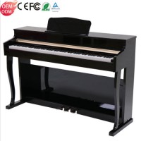 Weighted Polished Professional Keyboard Electric MIDI 88 Keys Hammer Action Digital Piano