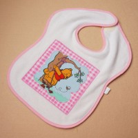 Custom Printed Applique Eco-Friendly Lovely Infant Bibs