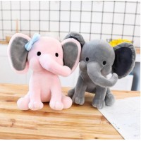 Elephant Plush Toys Baby Room Decorative Stuffed Dolls for Slepping 25cm Kawaii Animal Child Kids Pl