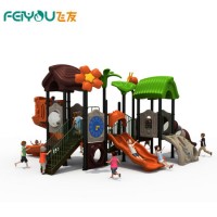 Feiyou Newest Forest Theme Kids Plastic Outdoor Playground Equipment Items for Sale