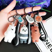 Hot Sale Lovely Animals Silicon Keychain for Wholesale