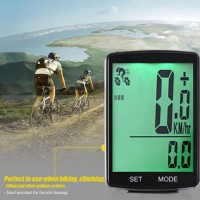 Electrical Waterproof Bicycle Computer Speedometer with Light Bike Bicycle Speedometer Computer Bike