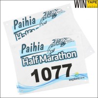 Customized Marathon Running Paper Race Numbered Bibs