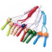 Wholesale Skipping Rope Wooden Handle Speed Jump Rope