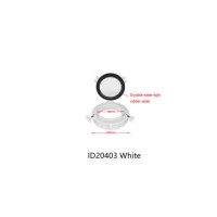 White Round Porthole Window with ABS Plastic Tempered Glass for Boat Yacht Marine Applications