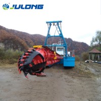 1200m3/H CSD300 Dredging Capacity Diesel Engine Driven Sand Pumping Machine River Extracting Floatin