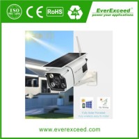 Everexceed 2MP Waterproof Outdoor Security WiFi Low Power Consumpiton Solar Power IP CCTV Camera