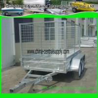 Heavy Duty 8X5 Cage Trailer with Box From Manufacturer CT0080au