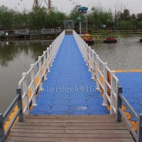 Modular HDPE Floating Pontoon Bridge Price for Sale