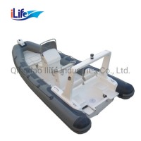 Ilife Hot Sale China Rib Rubber Fiberglass Passenger Boat 600c