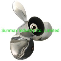 Stainless Steel Outboard Propeller 9 1/4"X11" for YAMAHA 9.9-15HP