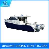 8m Twin Outboard Motor Catamaran Aluminum Fishing Boat