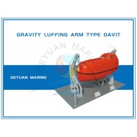 Inverted Gravity Davit Arm Type Davit for Lifeboat