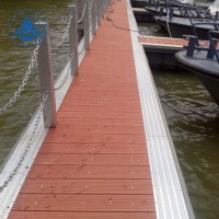Ganvanized Steel Aluminum Alloy Floating Bridge Platform Pontoon