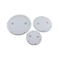 4" 6" 8" White ABS Plastic Deck Plate for Boat