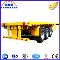 China Manufacturer 1/2/3/4 BPW Fuwa Axles 20FT 40FT 45feet Container/Utility/Cargo Flatbed/Platform
