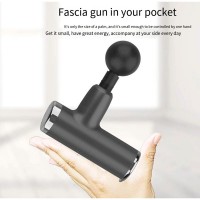 Mini handheld massage gun Deep tissue massager for muscle