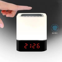 LED Lamp  Bluetooth FM Radio Speakers Clock Alarm