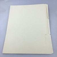 Manila File Folders Letter Size, 8-1/2" x 11" 1/3-Cut Tabs