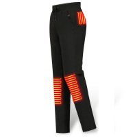 Winter rechargeable heating down pants electric warm pants