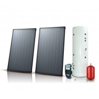 Flat Plate Split Solar Water Heating System