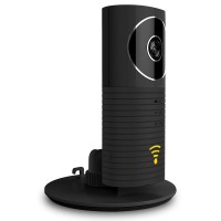 Compact indoor plug-in smart security camera, 1080 HD video