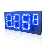 led gas price display for gas stations with UL Power supply
