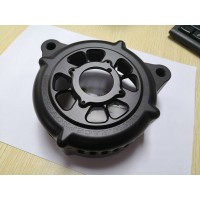 High precision machined engine sprocket cover